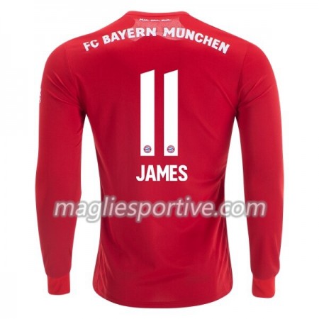 Completo Calcio Bayern Monaco James Rodriguez 11 Divisa Prima 2019/2020 ML